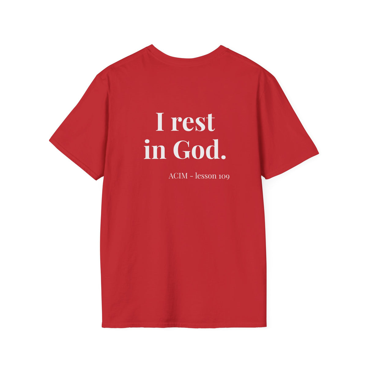 ACIM Lesson 109 — "I rest on God"