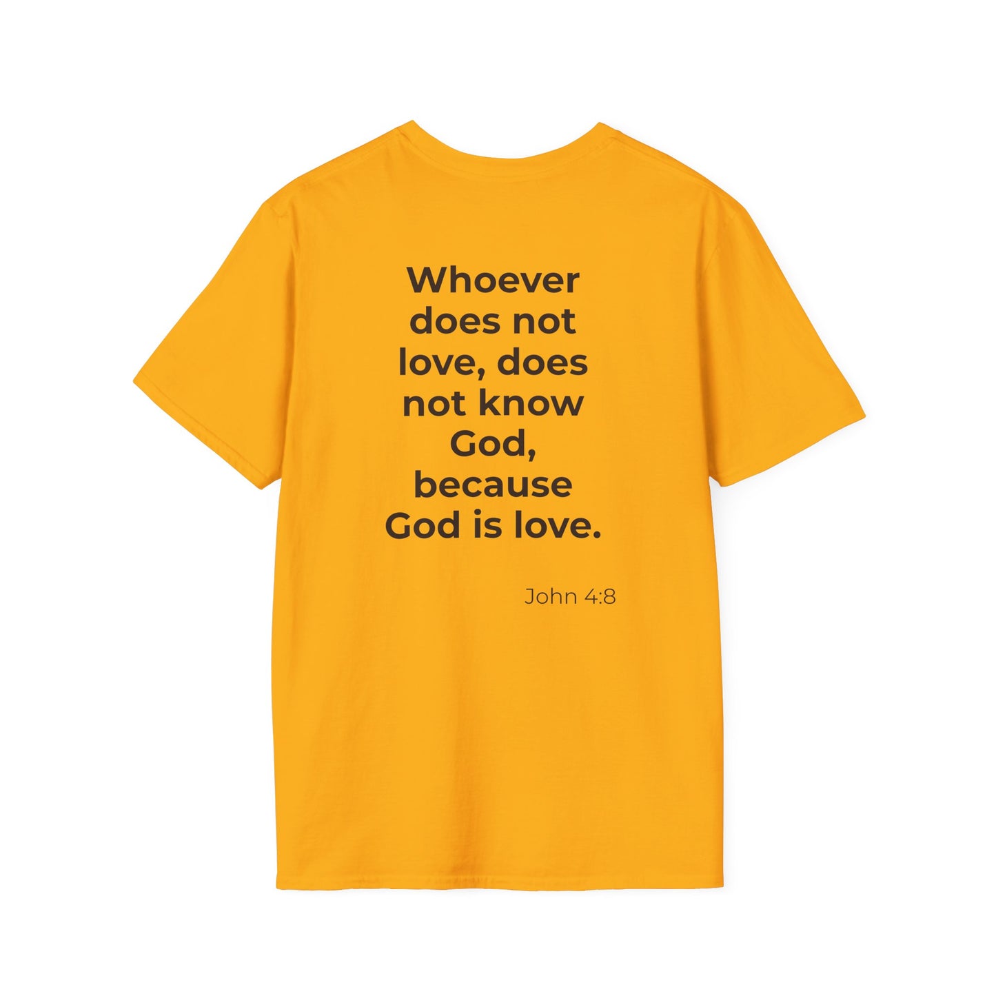 Teach Only Love T-Shirt — Big Red Heart  Tee
