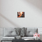 "Into this place the Holy Spirit comes, and there abides." Uncoated Spiritual Wall Art
