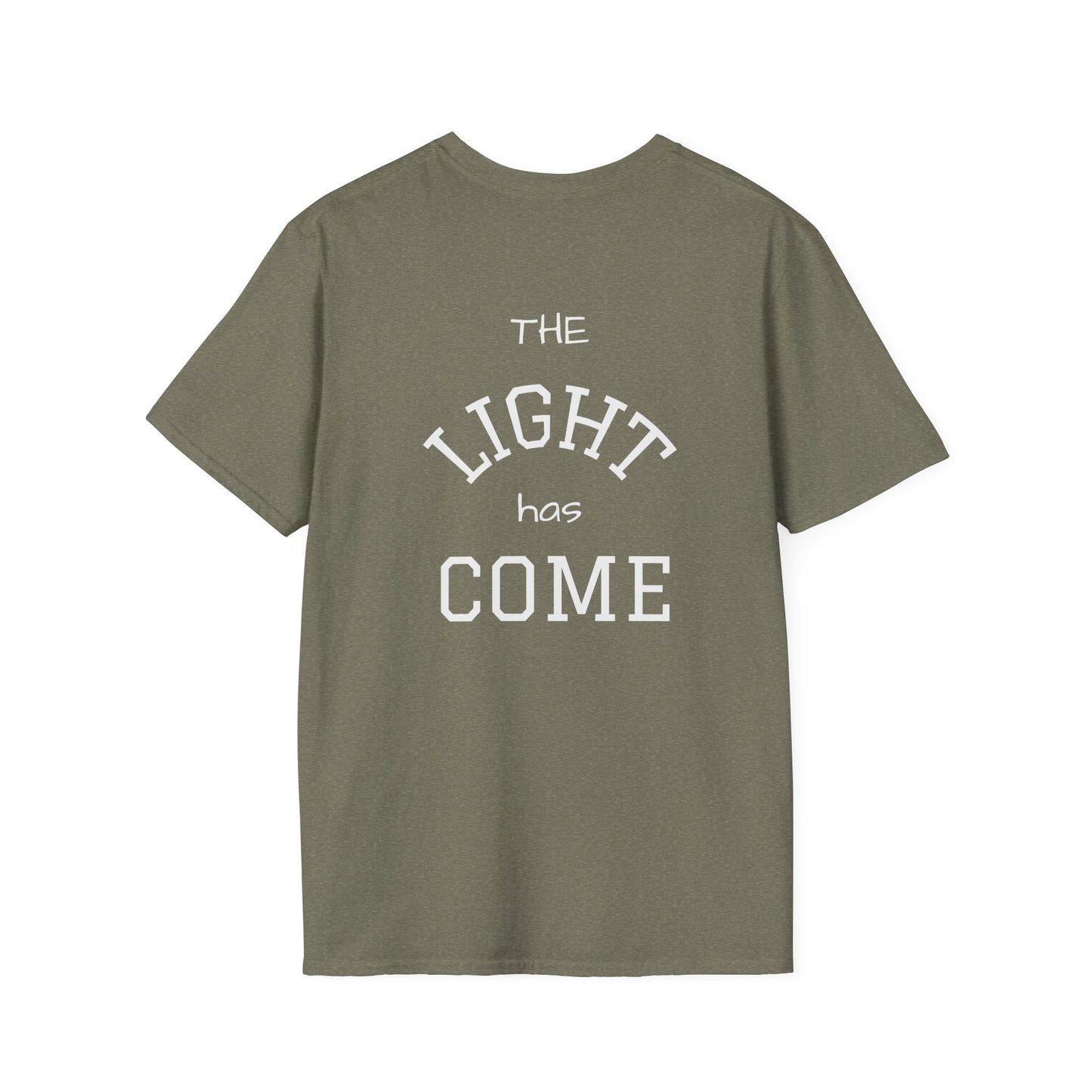Escape the Darkness / The Light Has Come T‑Shirt — Inspirational  Faith Tee