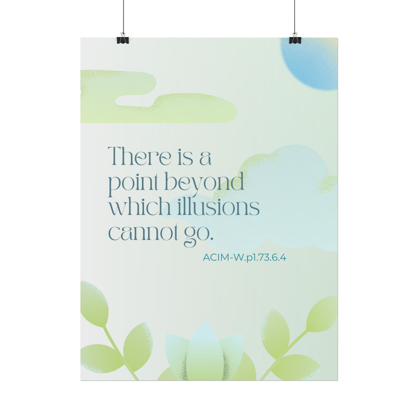 ACIM —  Inspirational Wall Art (Rolled Poster)