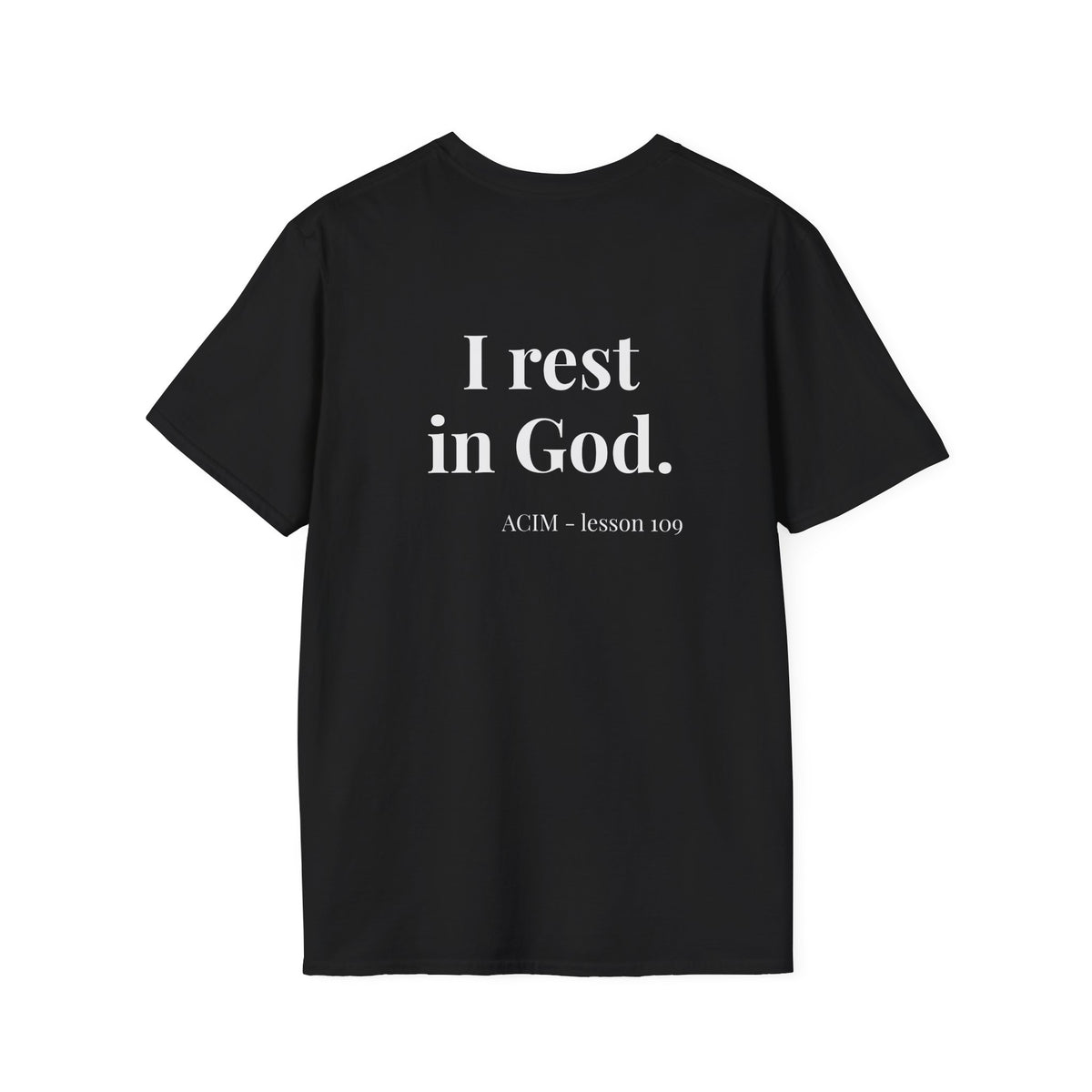 ACIM Lesson 109 — "I rest on God"