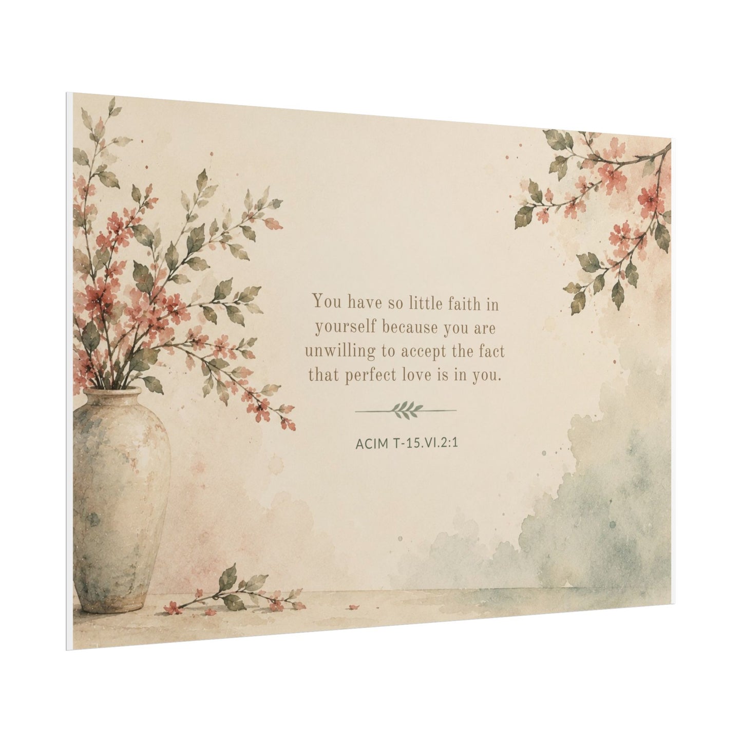 ACIM. - - Inspirational Wall Art (Rolled Poster)