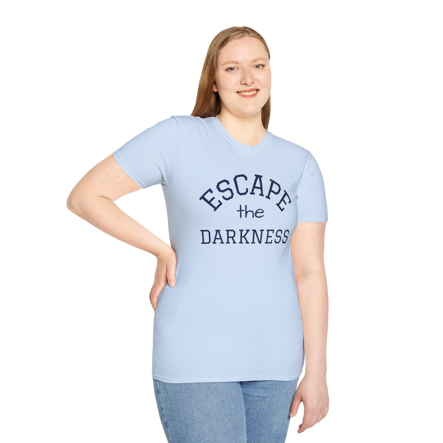 Escape the Darkness / The Light Has Come T‑Shirt — Inspirational  Faith Tee