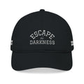 Escape the Darkness Embroidered Baseball Cap — Organic Cotton, Spiritual Hope Hat