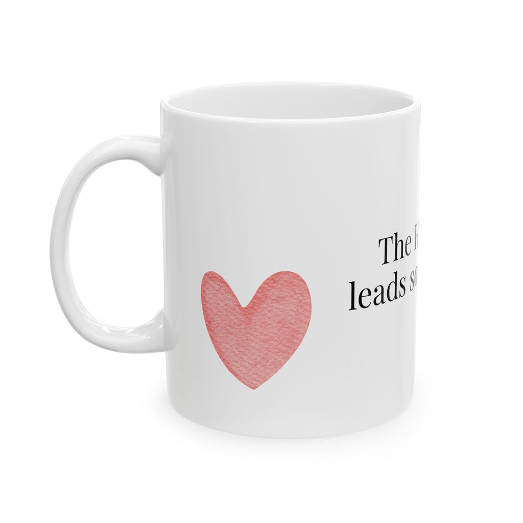Holy Spirit Ceramic Mug – Inspirational Heart Coffee Mug
