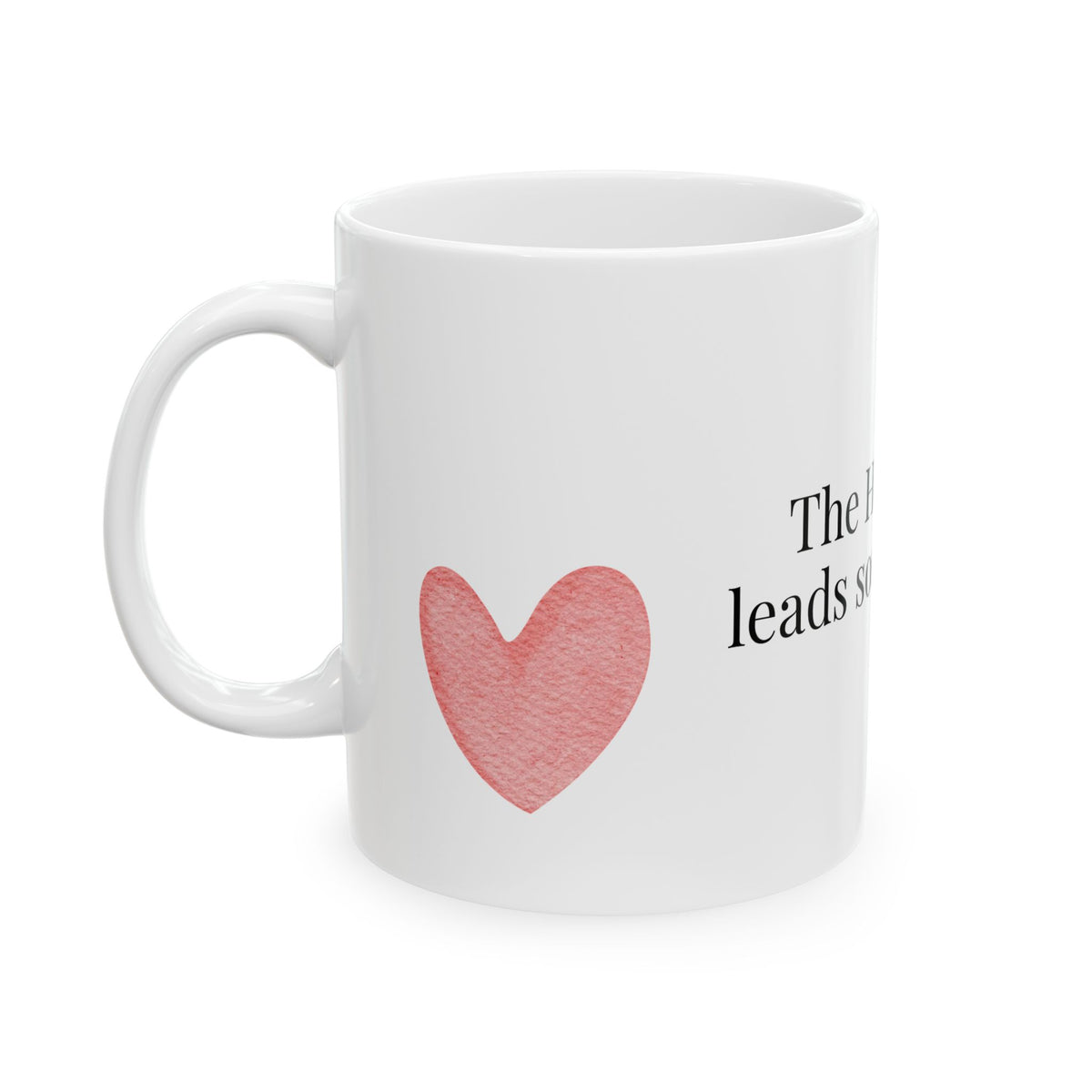 Holy Spirit Ceramic Mug – Inspirational Heart Coffee Mug