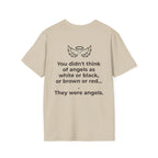 Angel Wings T-Shirt – Minimal Halo Graphic Tee
