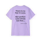 Teach Only Love T‑Shirt — John 4:18 Inspirational Tee
