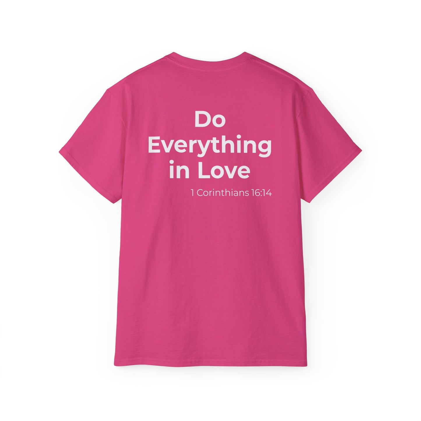 Teacher Heart T‑Shirt — "Teach Only" Red Heart Graphic Tee (Do Everything in Love)