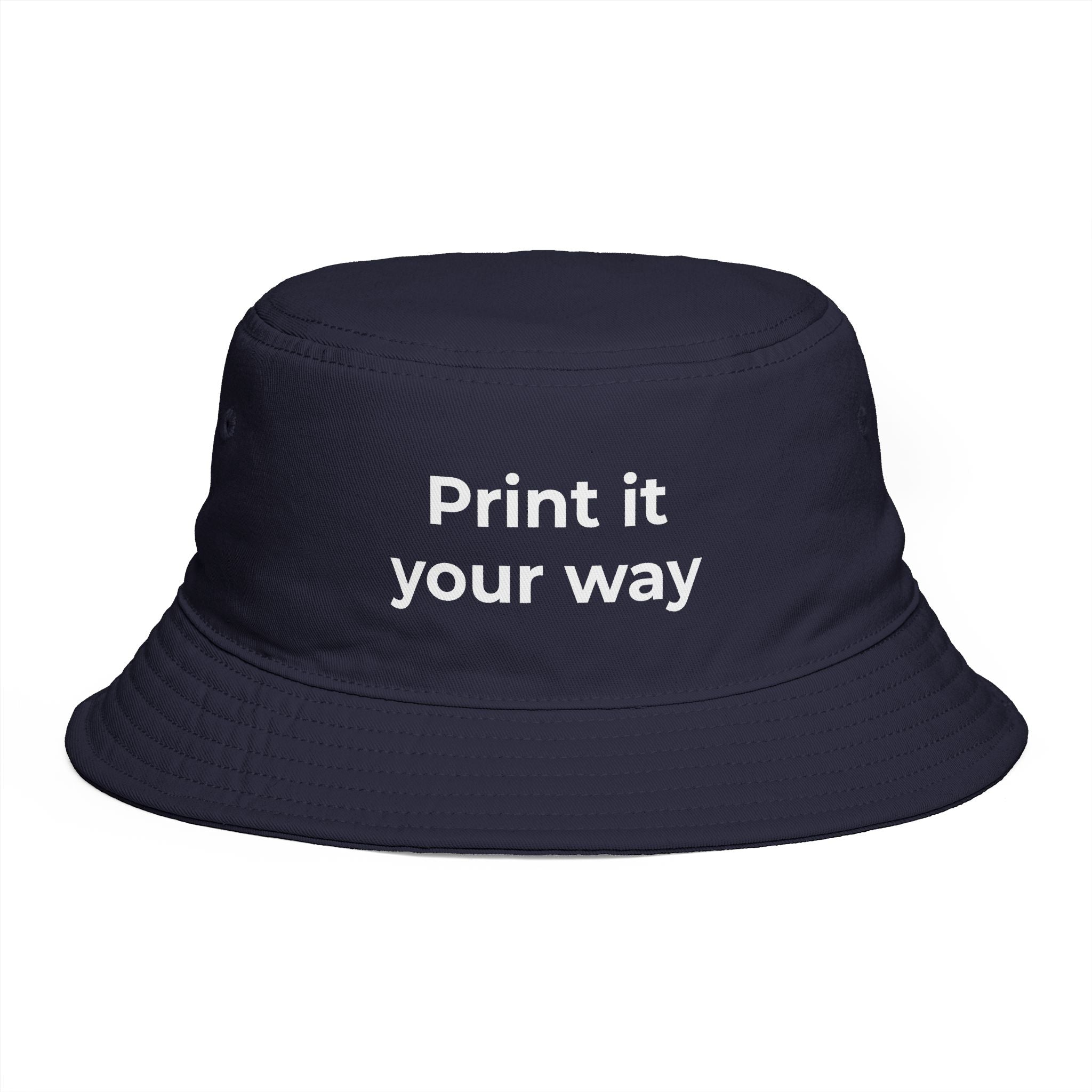 Custom Embroidered Adjustable Sun Hat - Add your own message!