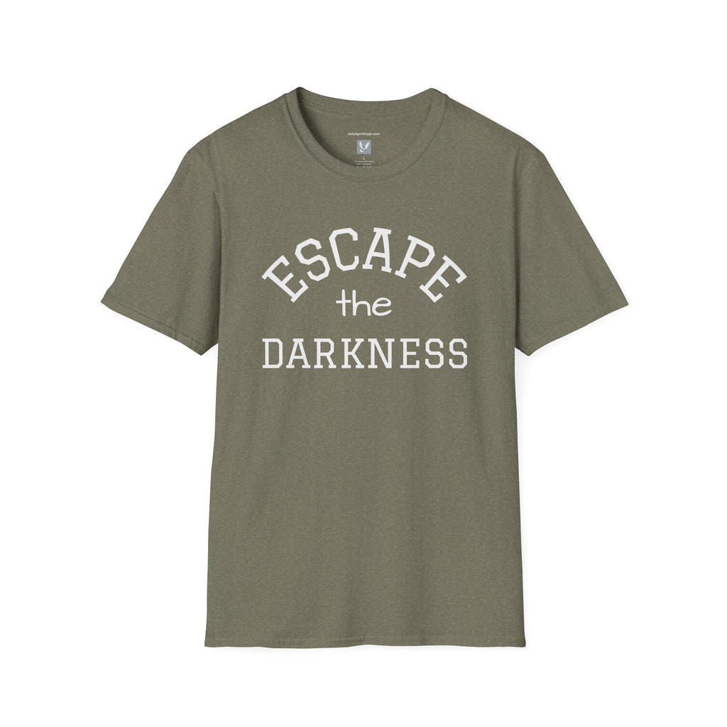 Escape the Darkness / The Light Has Come T‑Shirt — Inspirational  Faith Tee