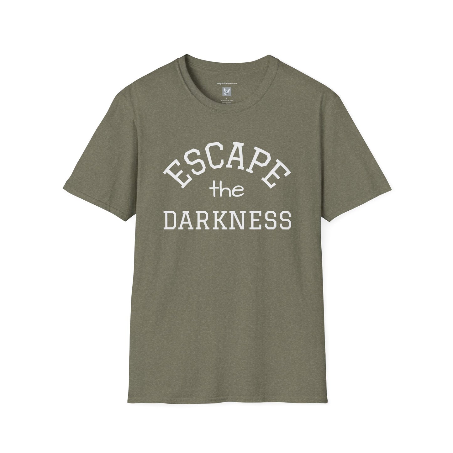 Escape the Darkness / The Light Has Come T‑Shirt — Inspirational  Faith Tee