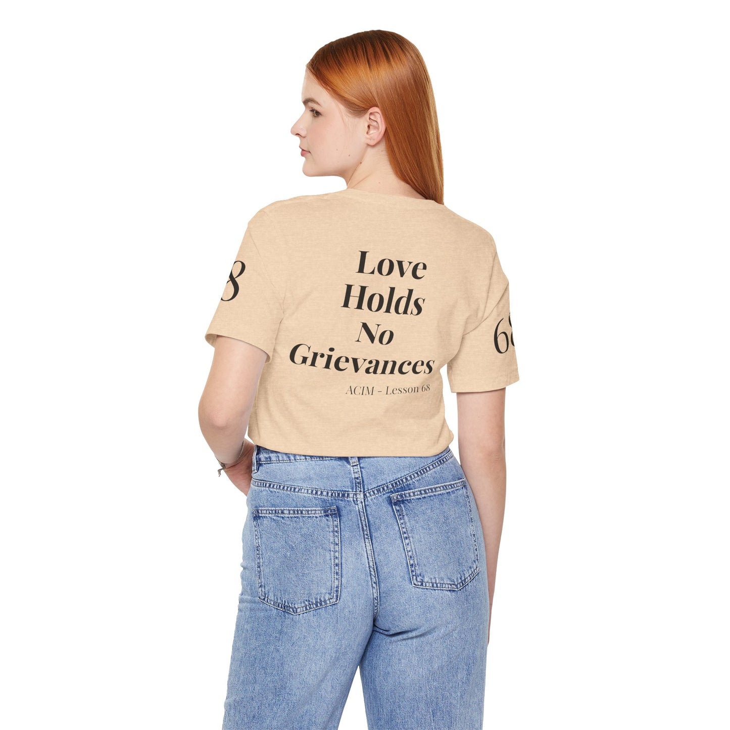 ACIM Lesson 68 - Unisex Jersey Short Sleeve Tee