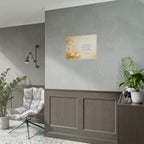Rolled Poster — Inspirational Lotus Quote Wall Art ("If you could feel even a particle of divine love…")