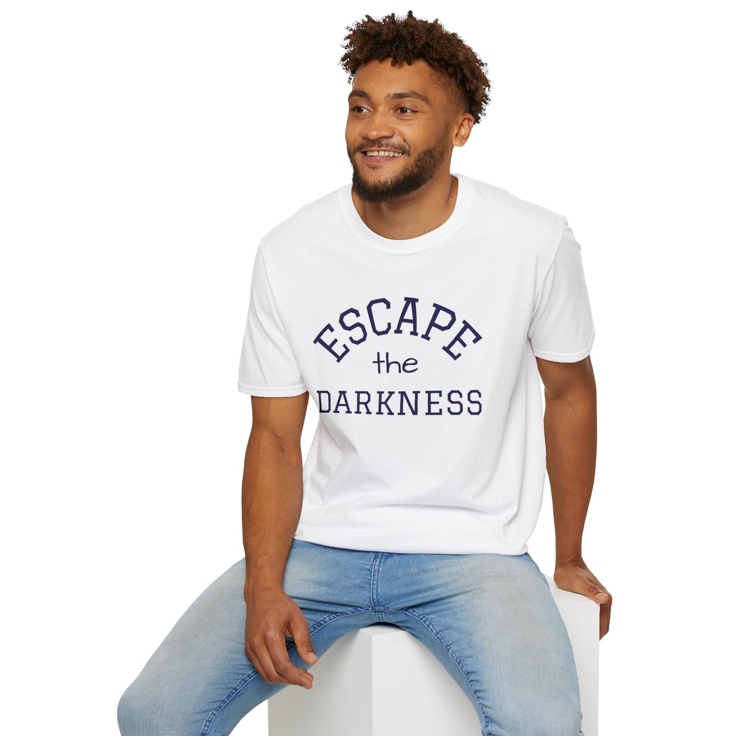 Escape the Darkness / The Light Has Come T‑Shirt — Inspirational  Faith Tee
