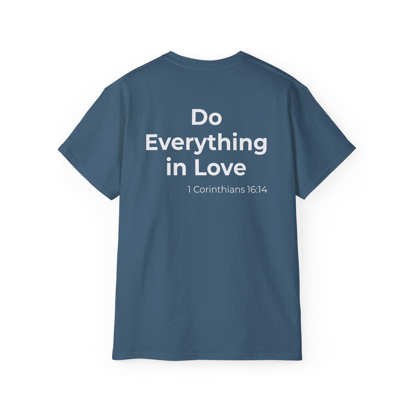 Teacher Heart T‑Shirt — "Teach Only" Red Heart Graphic Tee (Do Everything in Love)