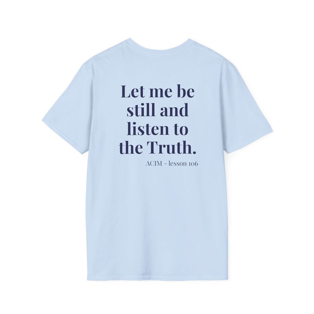 ACIM Lesson 106 - Graphic Tee — Minimalist Simply Stated