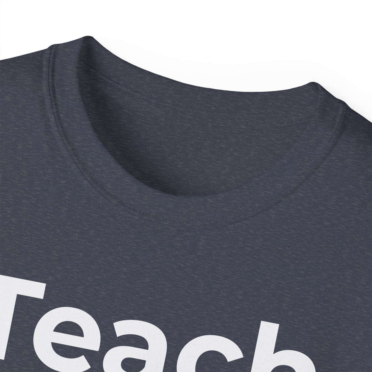 Teacher Heart T‑Shirt — "Teach Only" Red Heart Graphic Tee (Do Everything in Love)