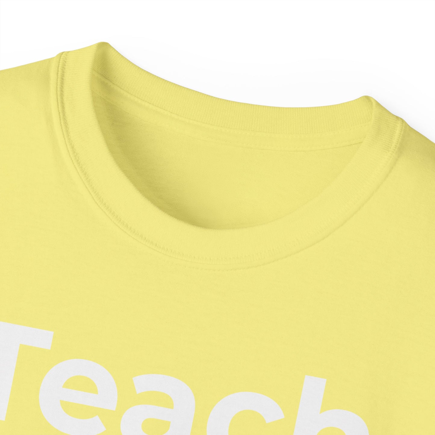 Teacher Heart T‑Shirt — "Teach Only" Red Heart Graphic Tee (Do Everything in Love)