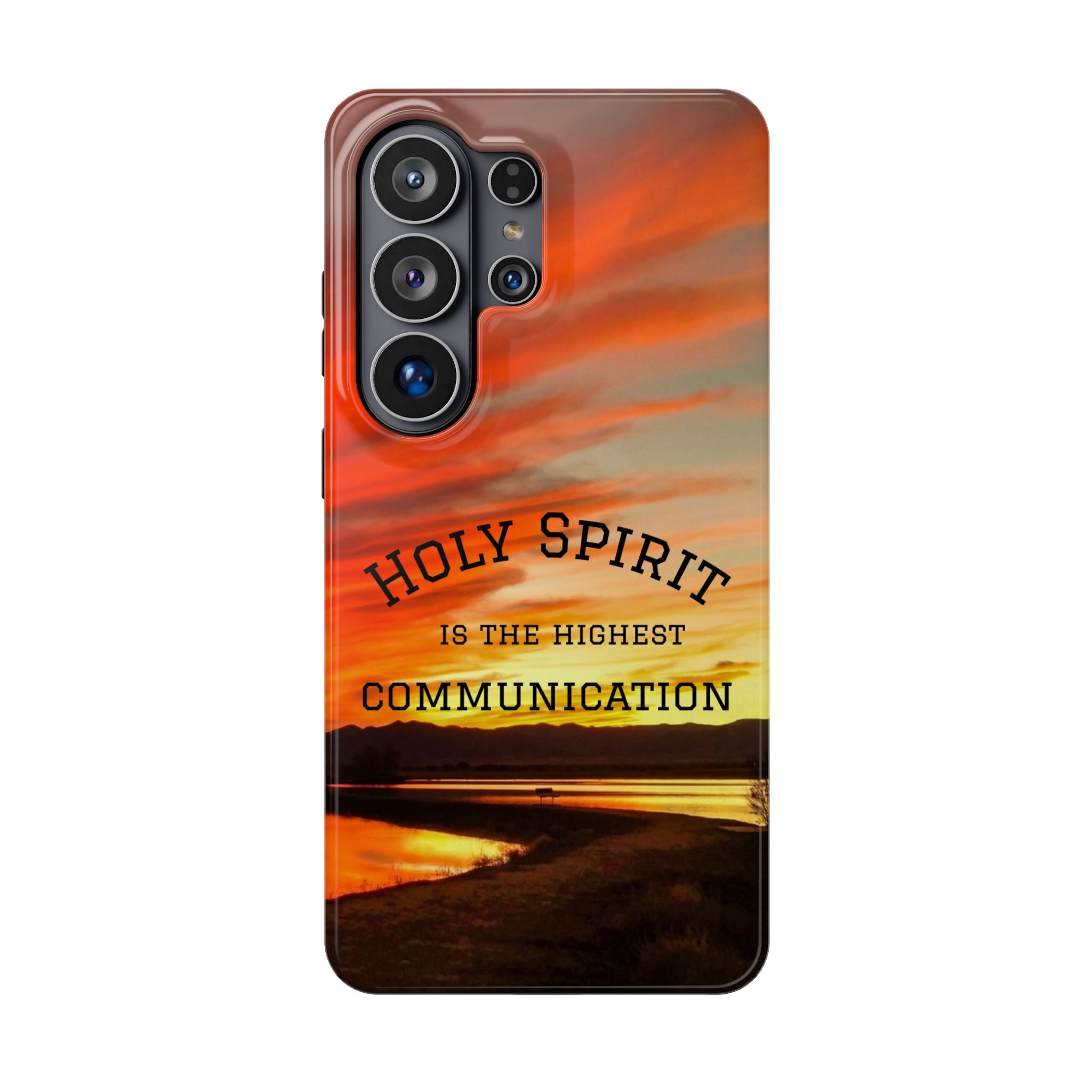 Holy Spirit Quote Magnetic Impact Phone Case — "The Holy Spirit is the highest communication"