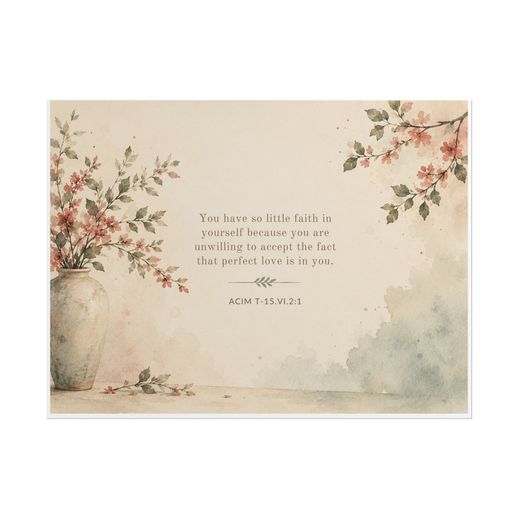 ACIM. - - Inspirational Wall Art (Rolled Poster)