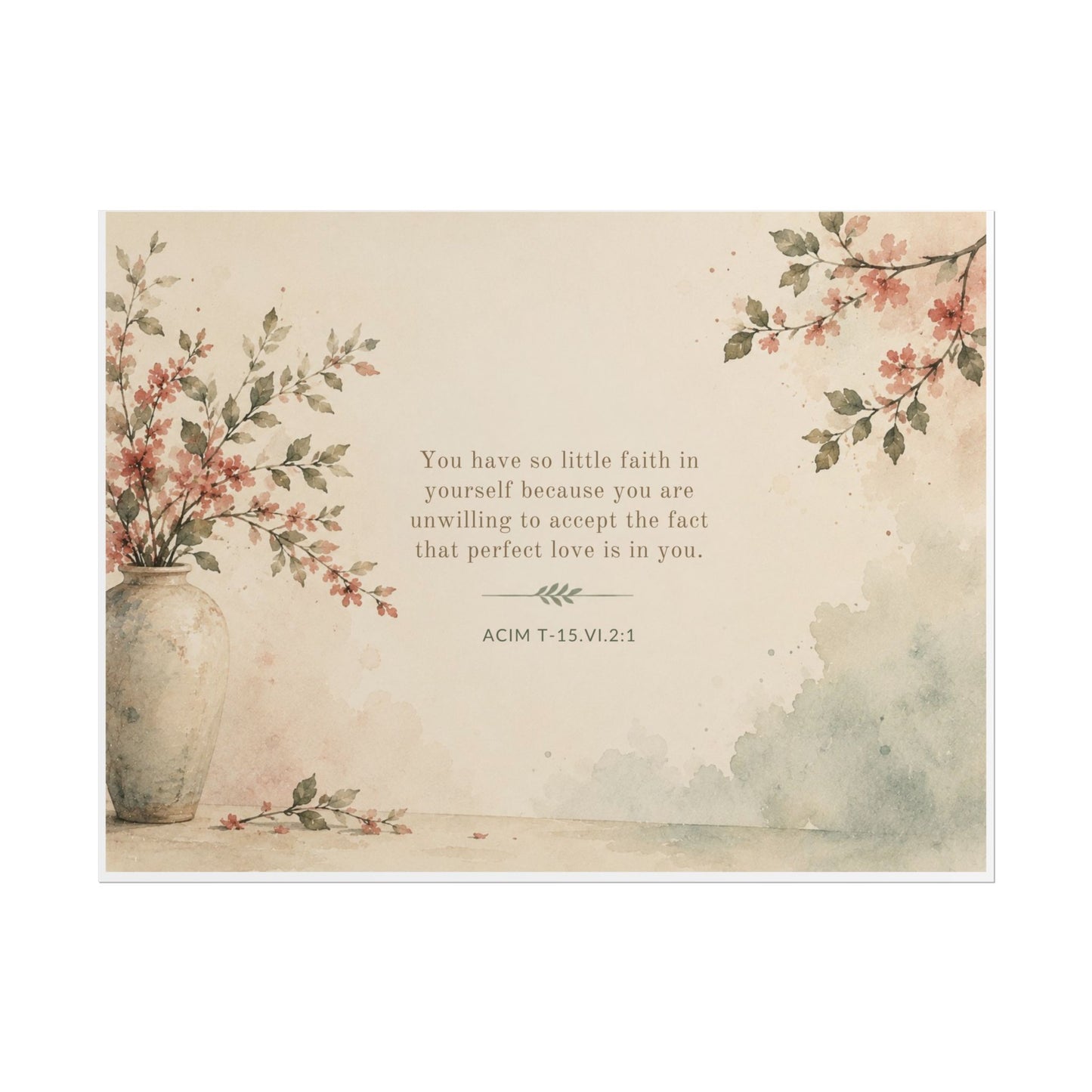 ACIM. - - Inspirational Wall Art (Rolled Poster)