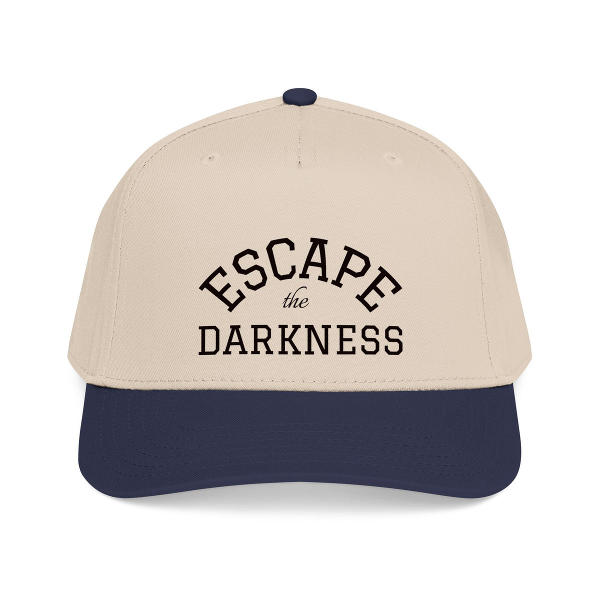 Escape the Darkness -- Mid Profile Baseball Cap