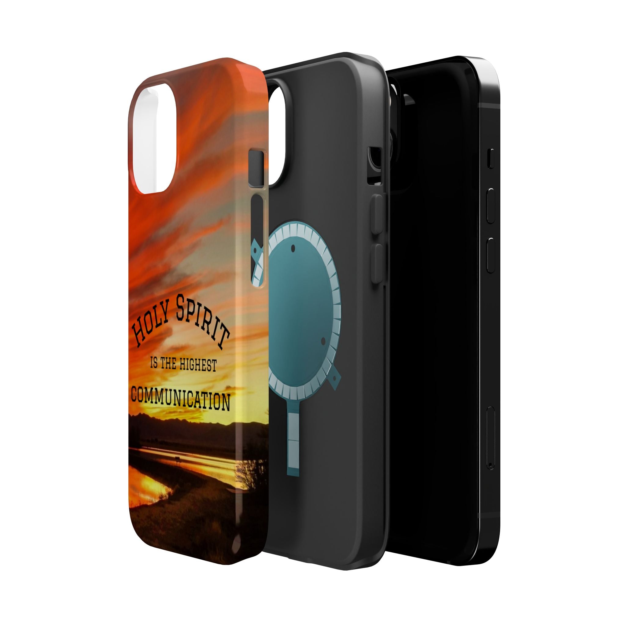 Holy Spirit Quote Magnetic Impact Phone Case — "The Holy Spirit is the highest communication"