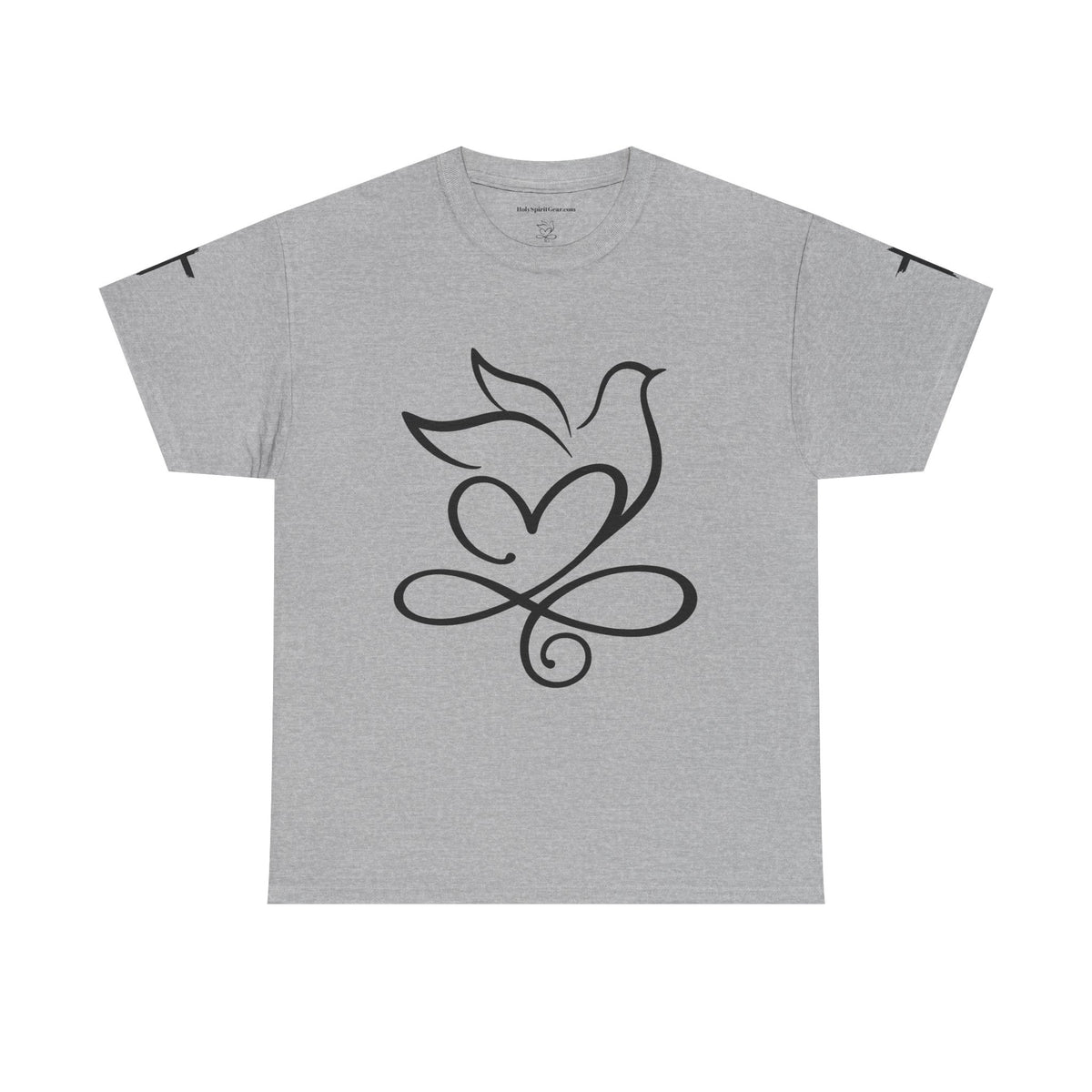 Angel Wings Memorial Tee — "Never Travel Faster Than Your Guardian Angel Can Fly"