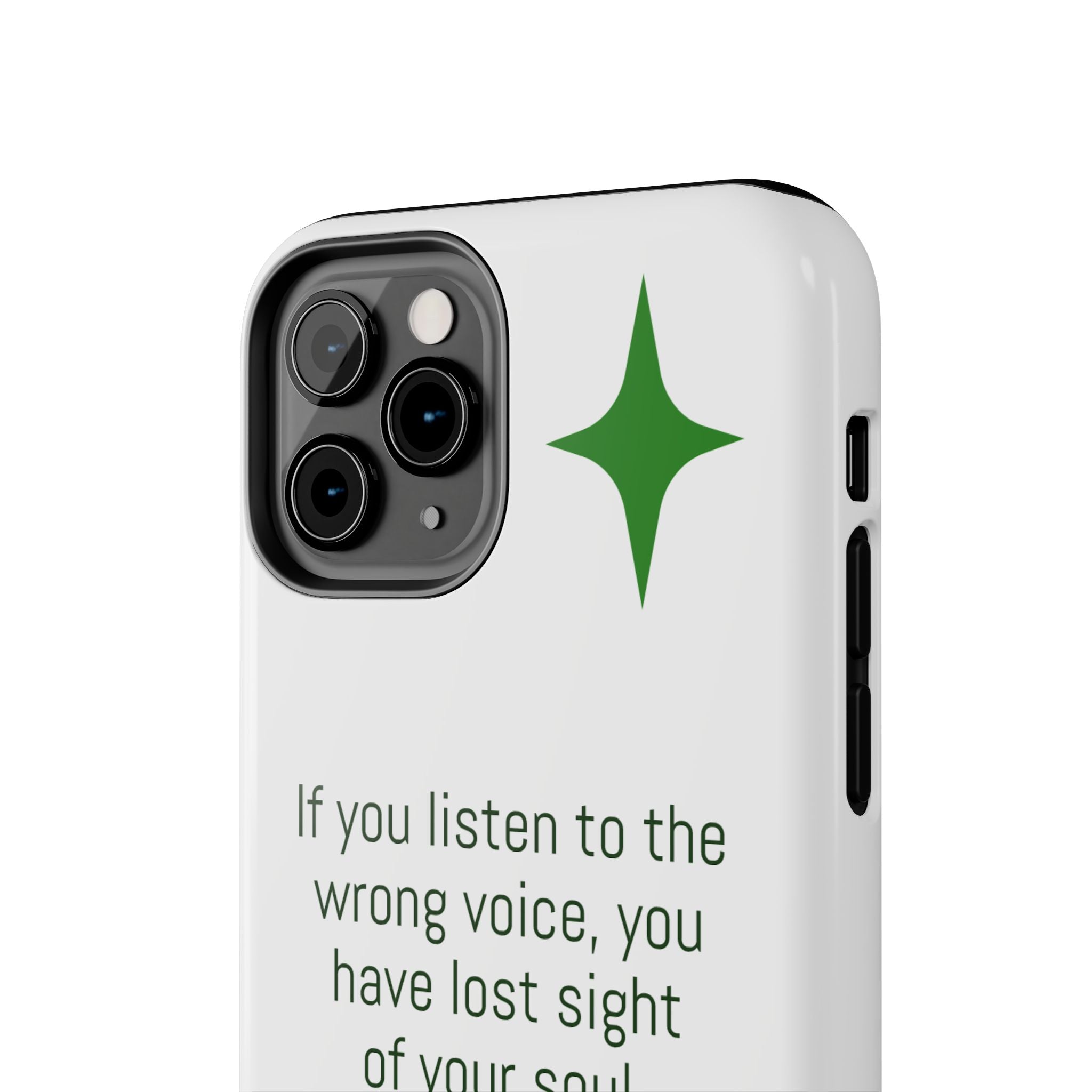 Inspirational 'Listen Only to God' Tough Phone Case