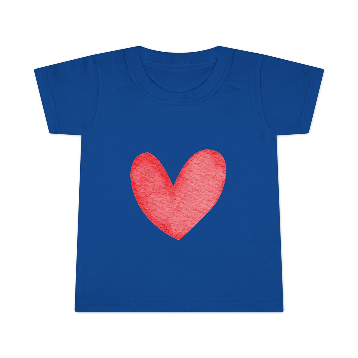 Toddler T-Shirt — Pink Heart Front, “My Father loves me… and mama does too!” Back | Cute Toddler Tee