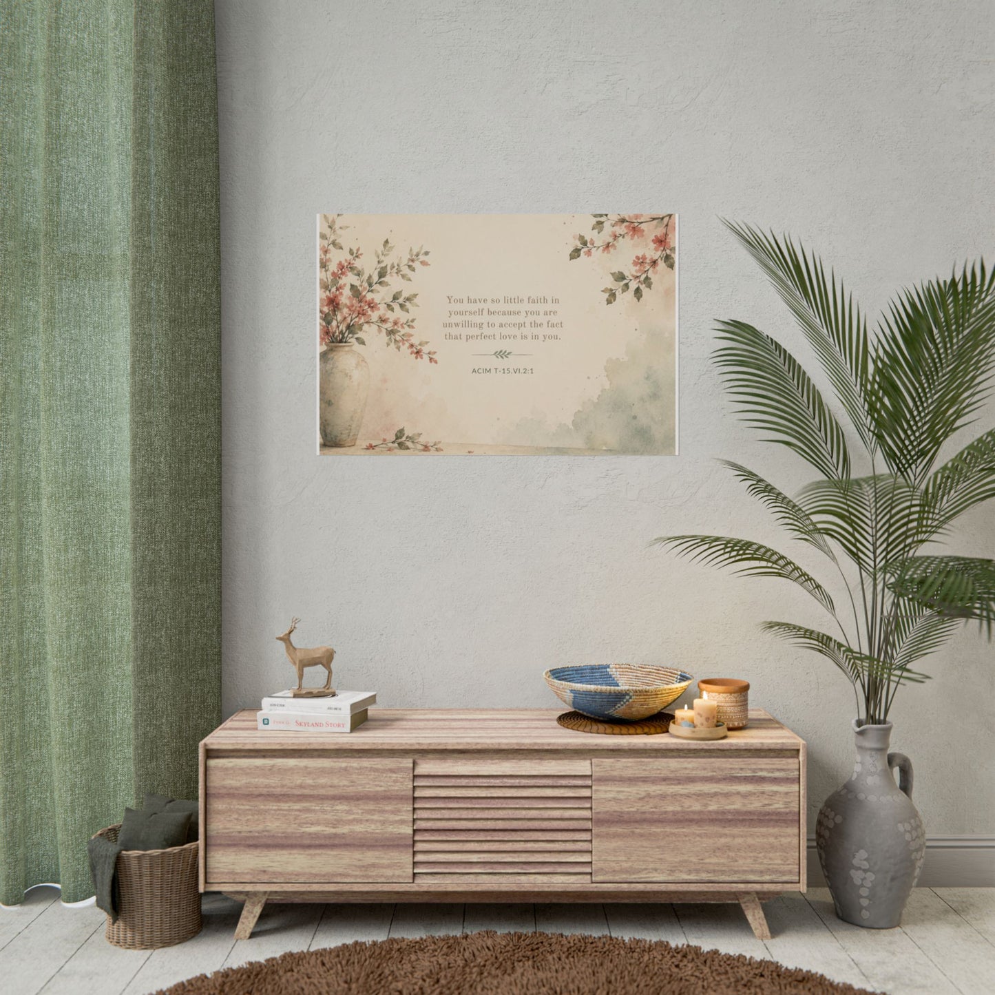 ACIM. - - Inspirational Wall Art (Rolled Poster)
