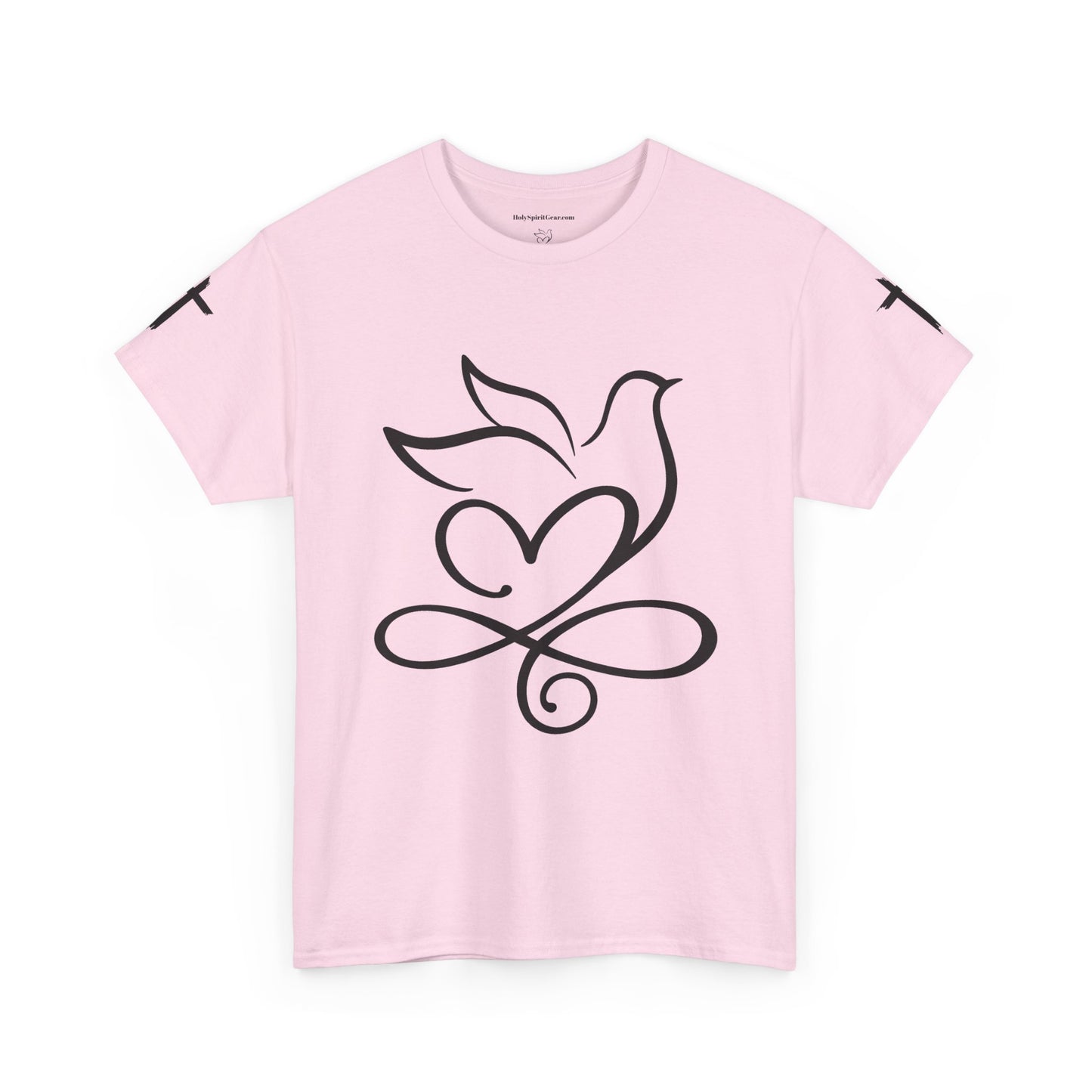 Angel Wings Memorial Tee — "Never Travel Faster Than Your Guardian Angel Can Fly"