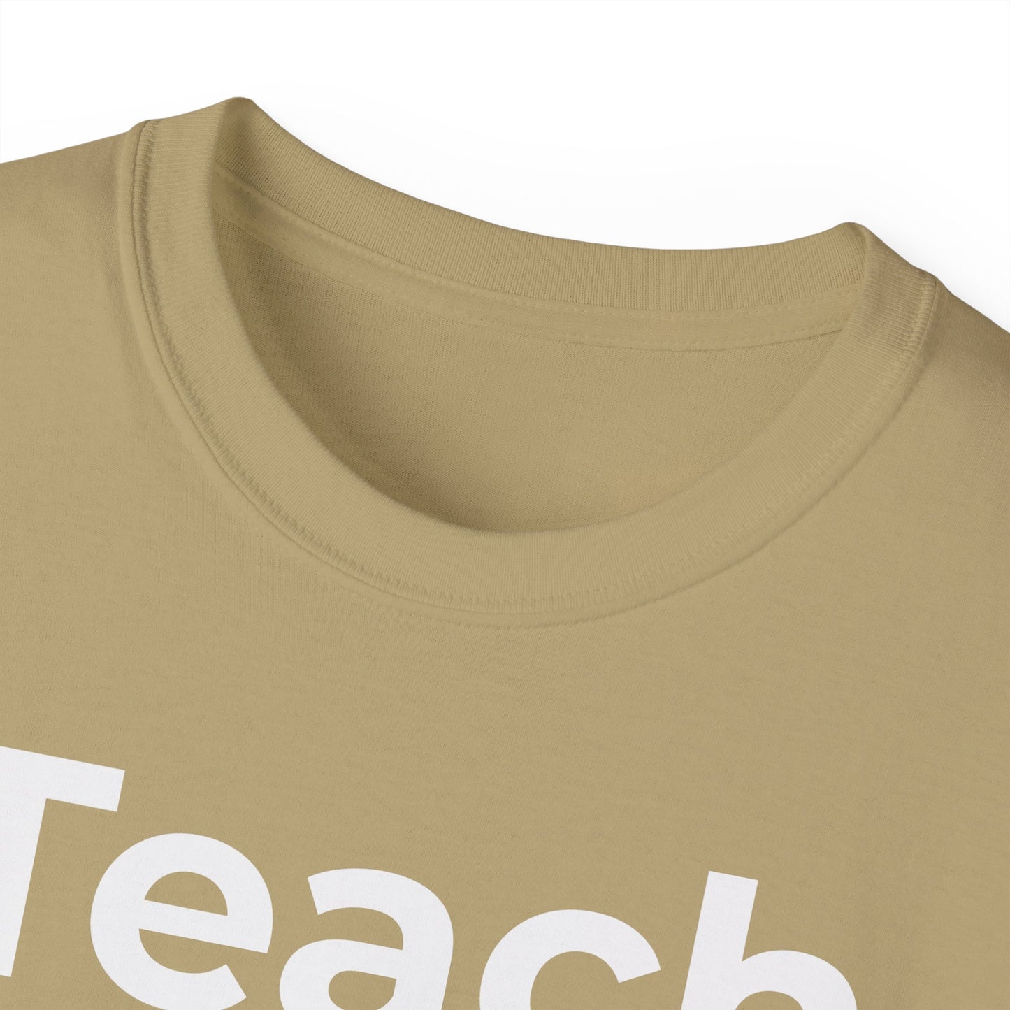 Teacher Heart T‑Shirt — "Teach Only" Red Heart Graphic Tee (Do Everything in Love)