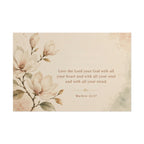 Love the Lord your God. - - Inspirational Wall Art (Rolled Poster)