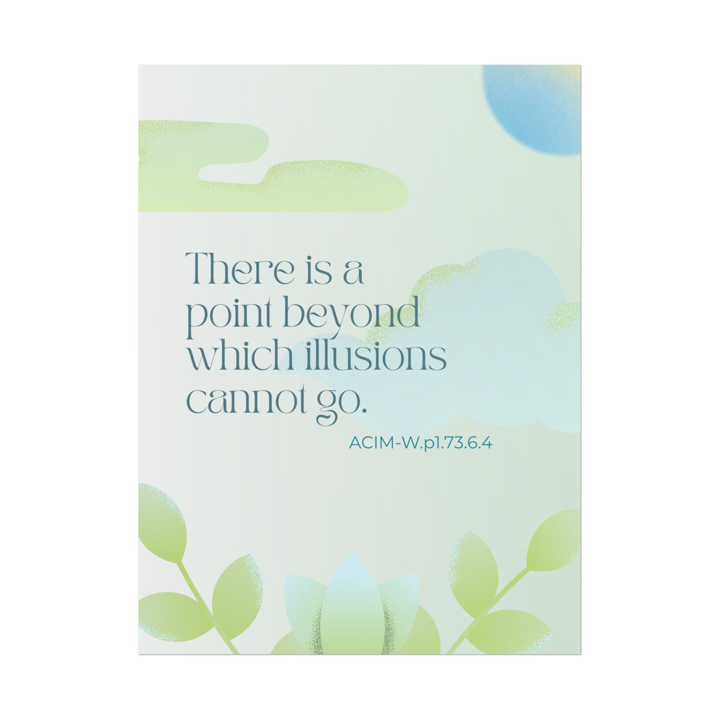 ACIM —  Inspirational Wall Art (Rolled Poster)