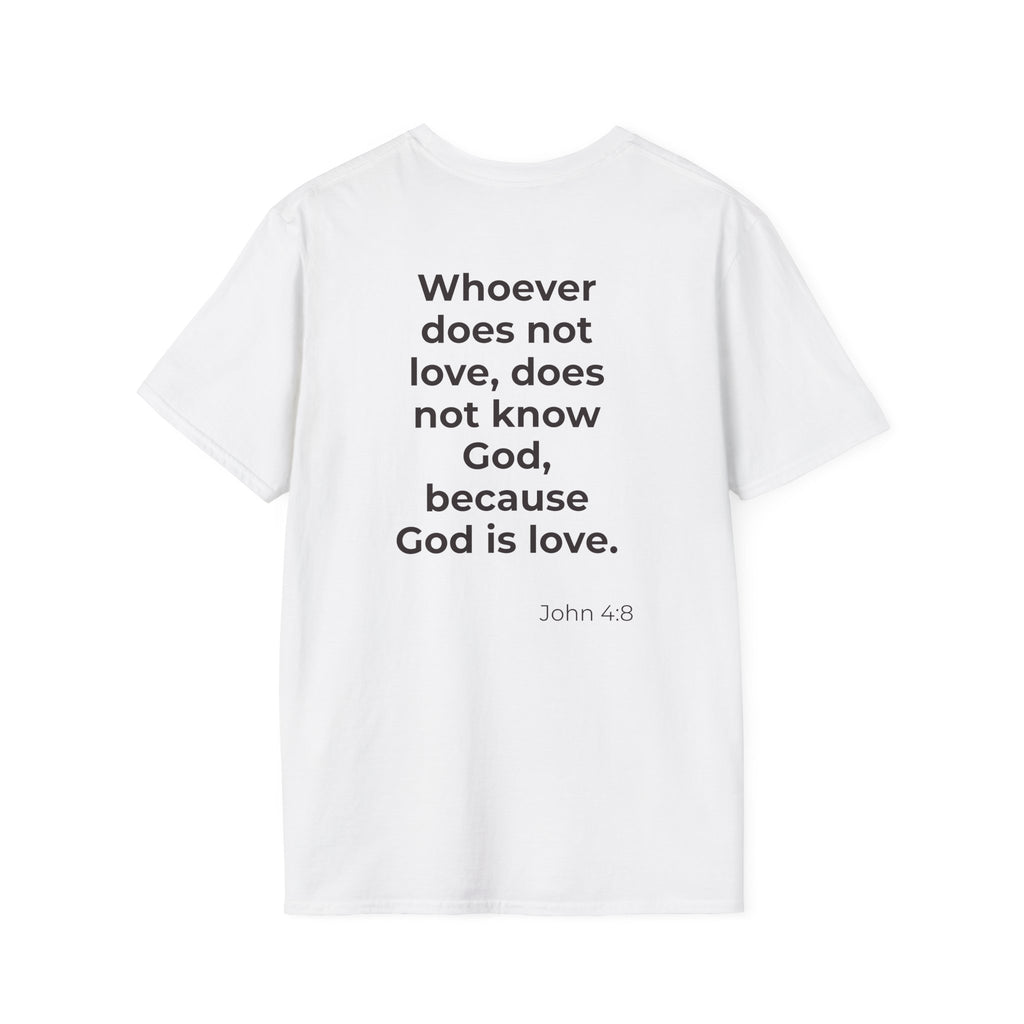 Teach Only Love T-Shirt — Big Red Heart  Tee