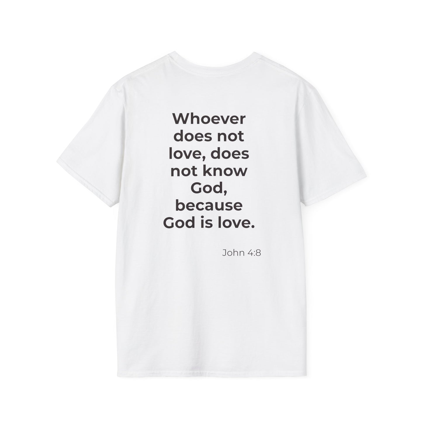 Teach Only Love T-Shirt — Big Red Heart  Tee
