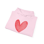 Angel Wings Hoodie, Lead with Love Graphic Hooded Sweatshirt