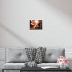 "Into this place the Holy Spirit comes, and there abides." Uncoated Spiritual Wall Art