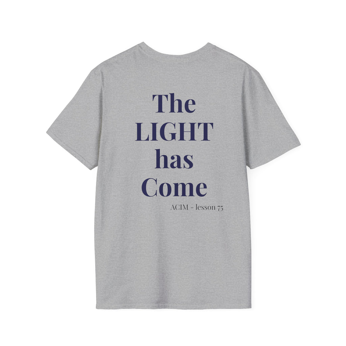 ACIM Lesson 75 — Inspirational  Faith Tee