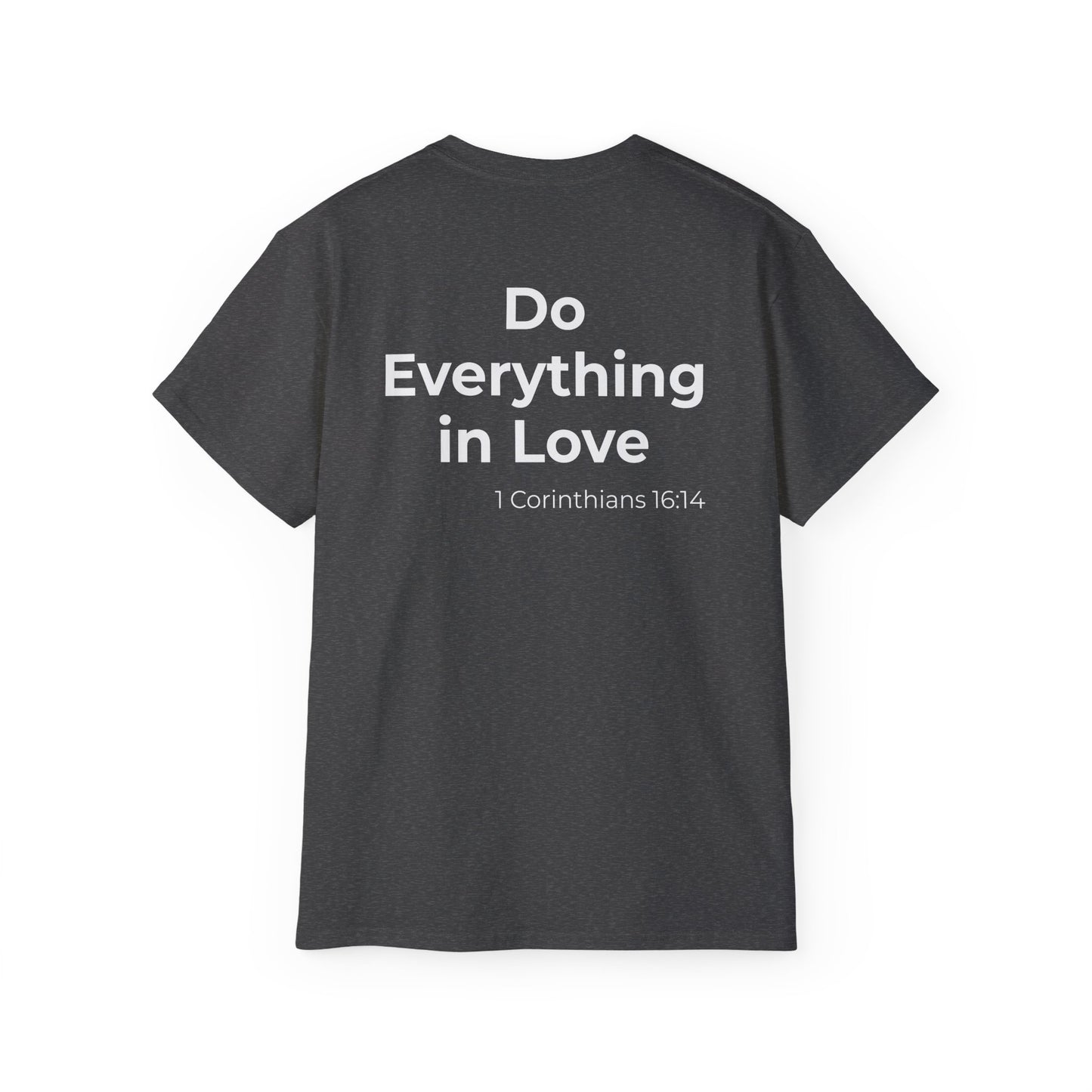 Teacher Heart T‑Shirt — "Teach Only" Red Heart Graphic Tee (Do Everything in Love)