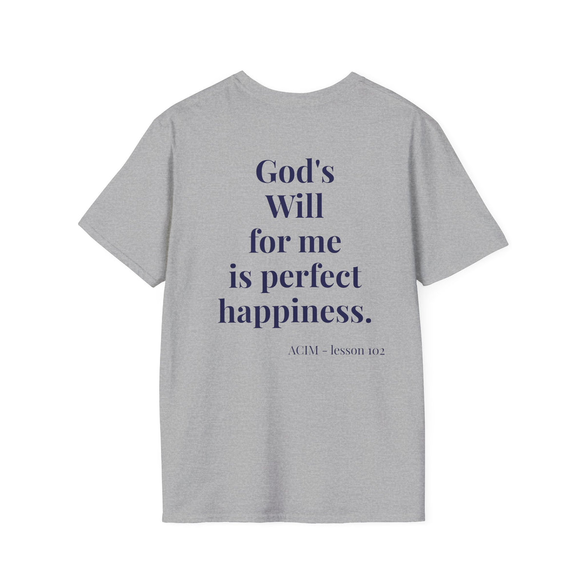 ACIM Lesson 101 — Minimalist Vintage Tee