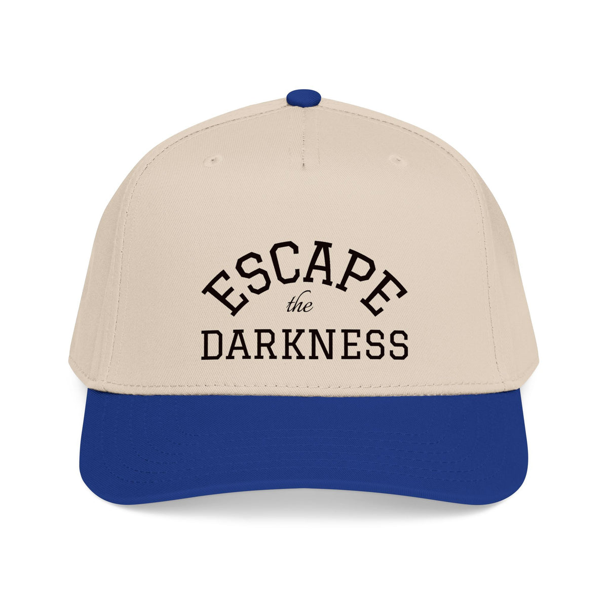 Escape the Darkness -- Mid Profile Baseball Cap