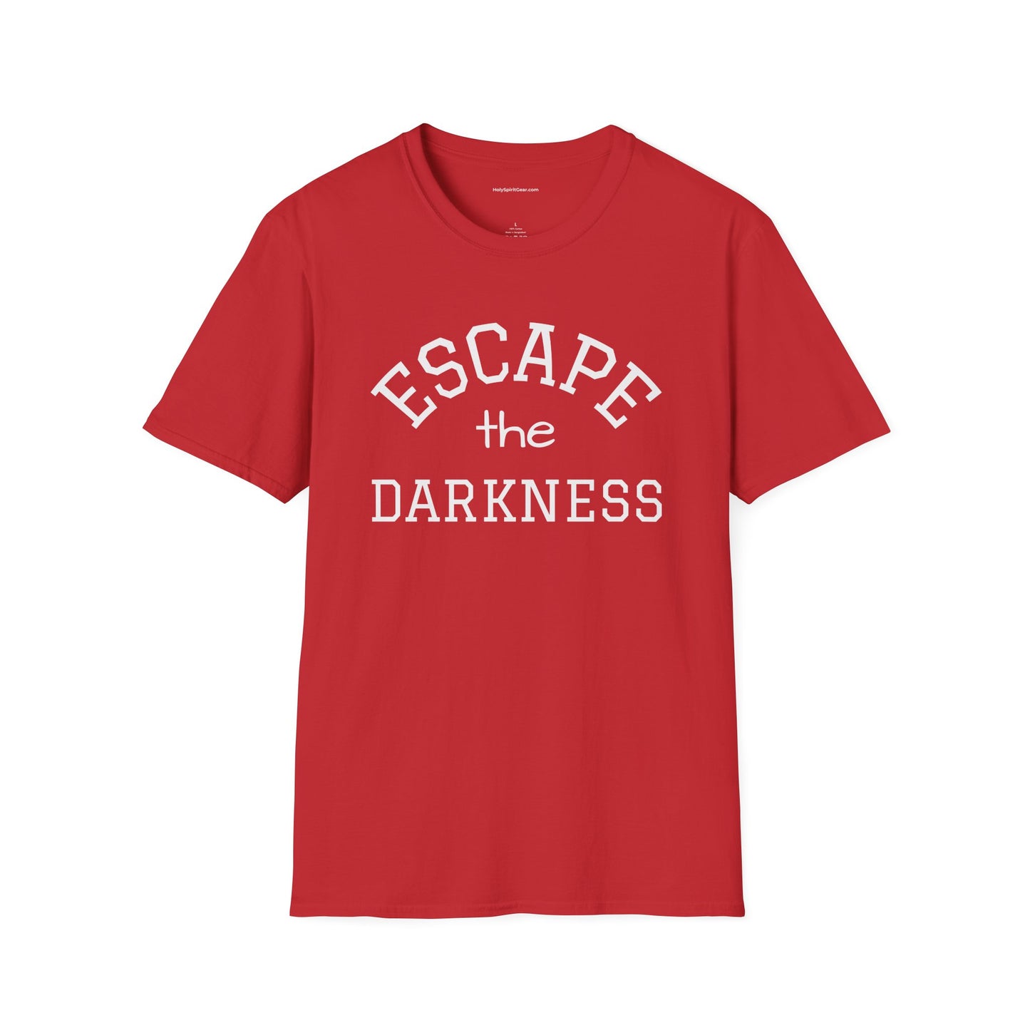 Escape the Darkness / The Light Has Come T‑Shirt — Inspirational  Faith Tee