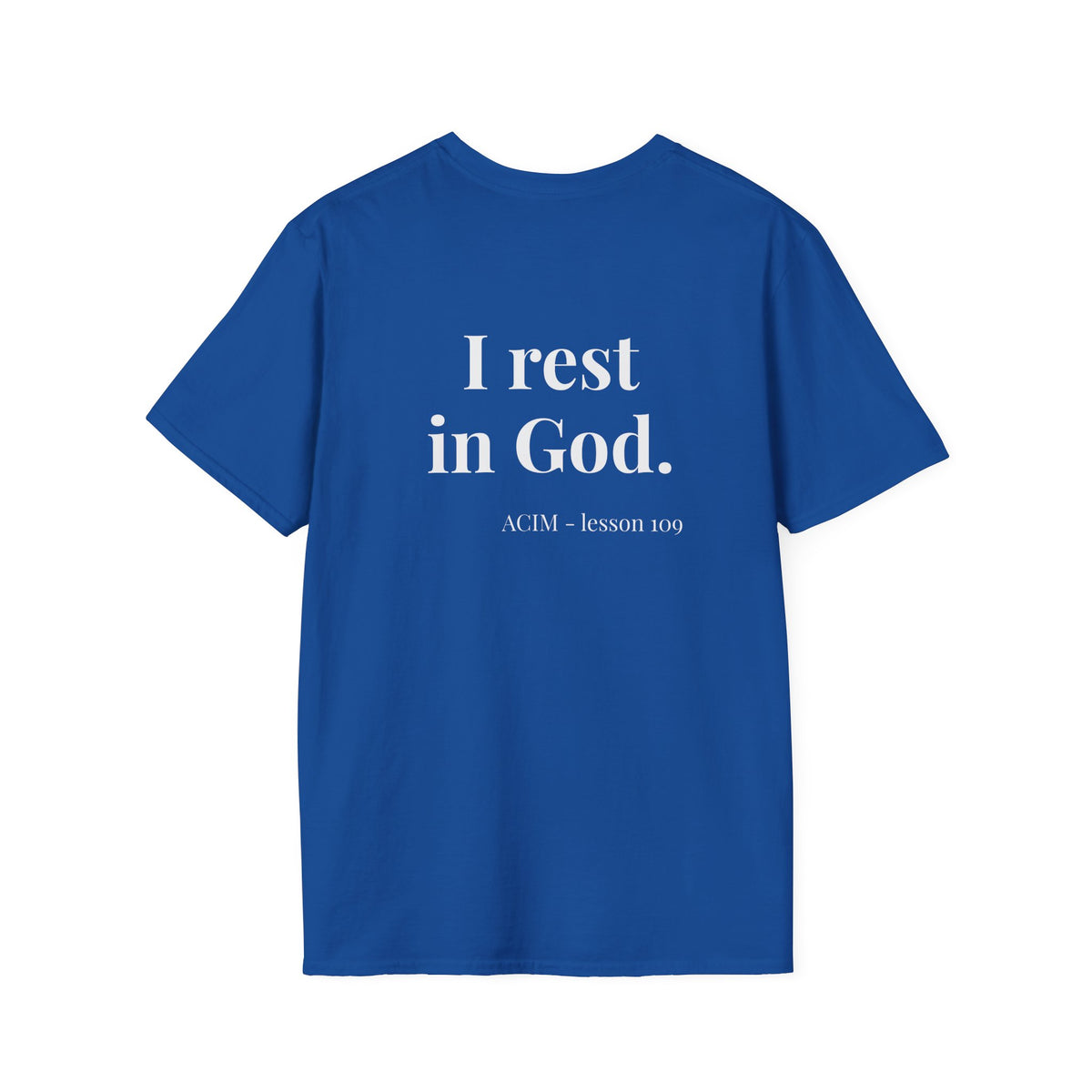 ACIM Lesson 109 — "I rest on God"