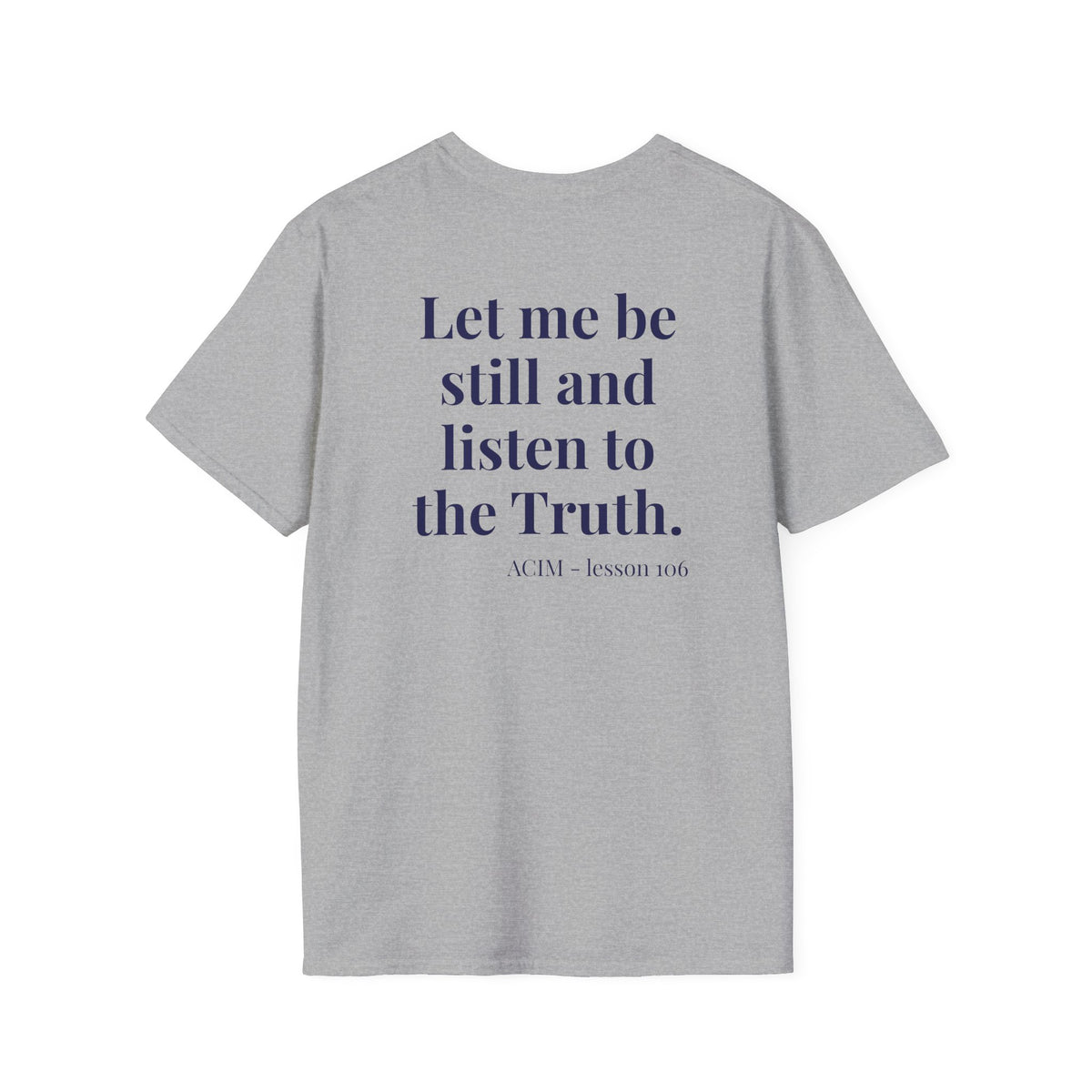 ACIM Lesson 106 - Graphic Tee — Minimalist Simply Stated