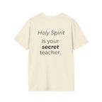 Holy Spirit T-Shirt — Minimalist Dove & Heart Line Art Tee