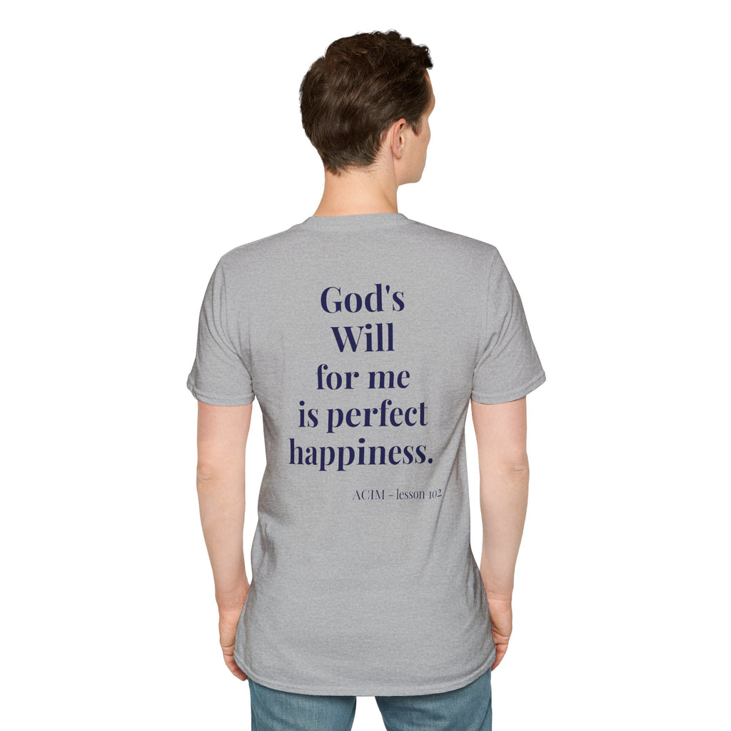 ACIM Lesson 101 — Minimalist Vintage Tee